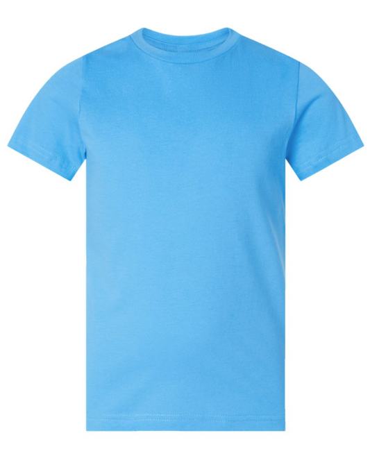 LAT - Youth Fine Jersey Tee - 6101 AQUA