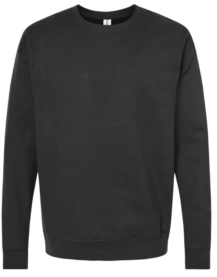 Tultex - Fleece Crewneck Sweatshirt - 340 BLACK