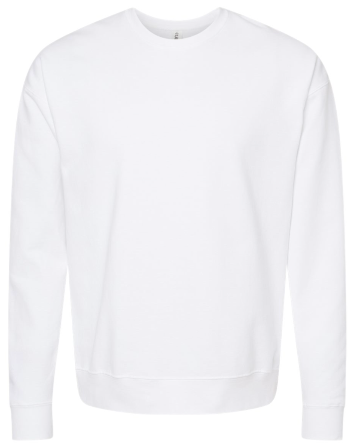 Tultex - Fleece Crewneck Sweatshirt - 340 WHITE