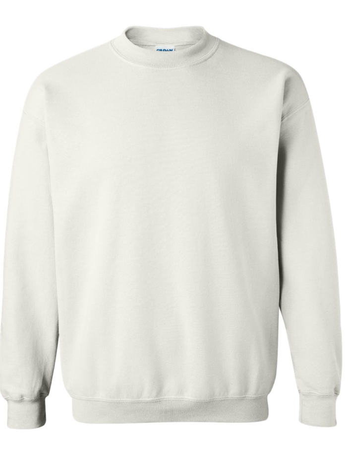 Gildan - Heavy Blend™ Crewneck Sweatshirt - 18000 WHITE