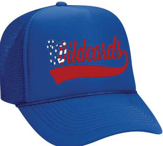 Embroidered Wildcards trucker hat