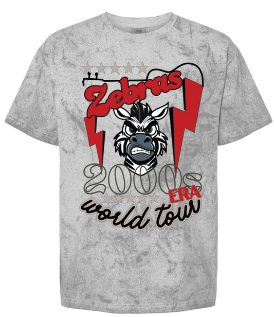 Zebras 2000s world tour - Smoke colorblast