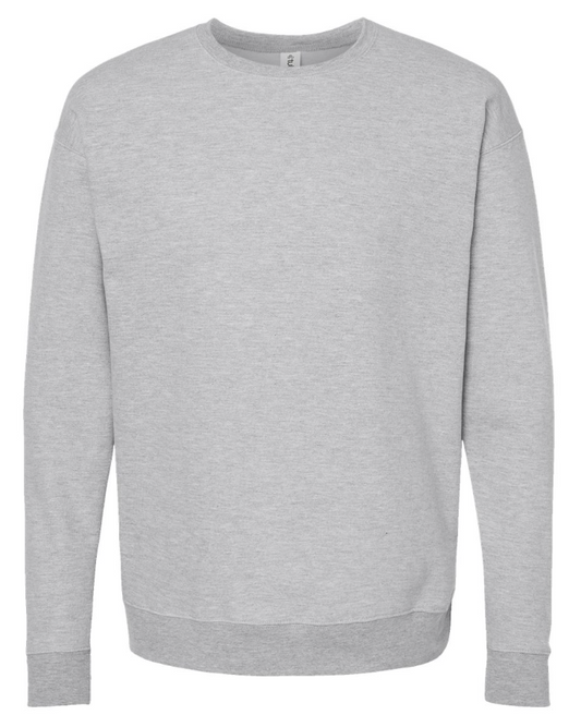 Tultex - Fleece Crewneck Sweatshirt - 340 Heather Grey