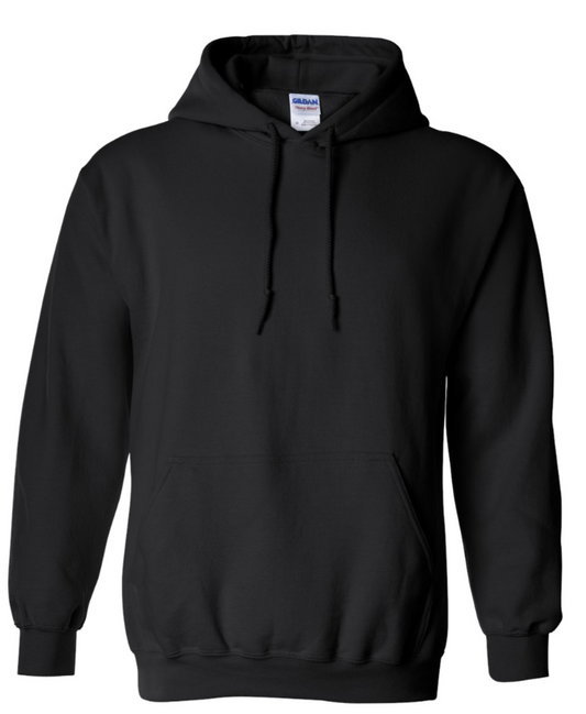 Gildan - Heavy Blend™ Hooded Sweatshirt - 18500 Black