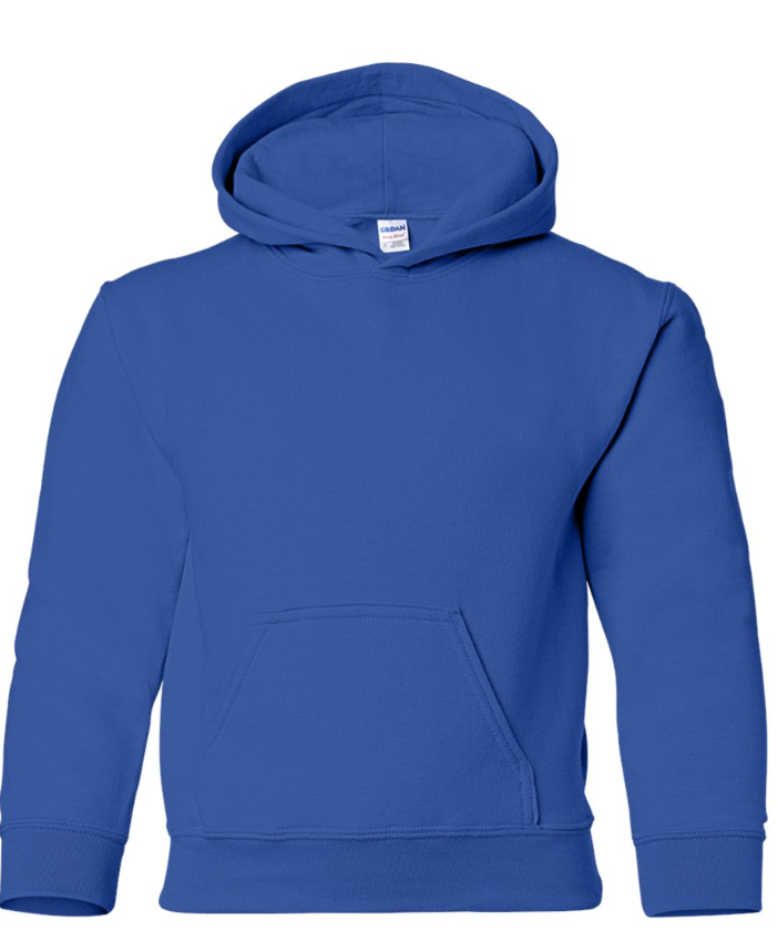 Gildan - Heavy Blend™ Youth Hooded Sweatshirt - 18500B Royal