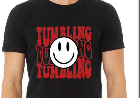 Tumbling stacked smiley