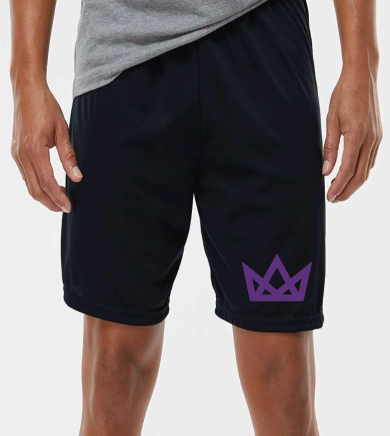 Top Notch nonmesh athletic shorts - crown