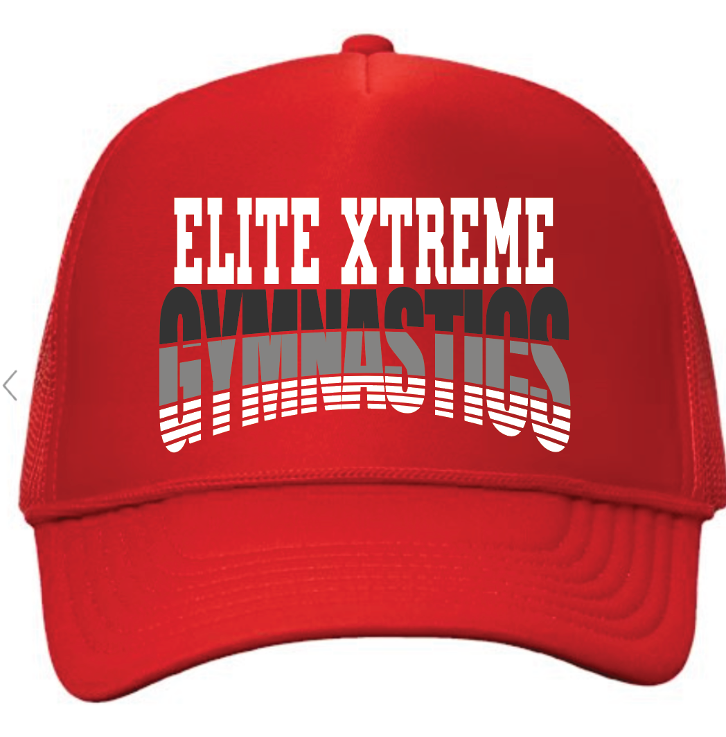 Elite Xtreme split word trucker hat