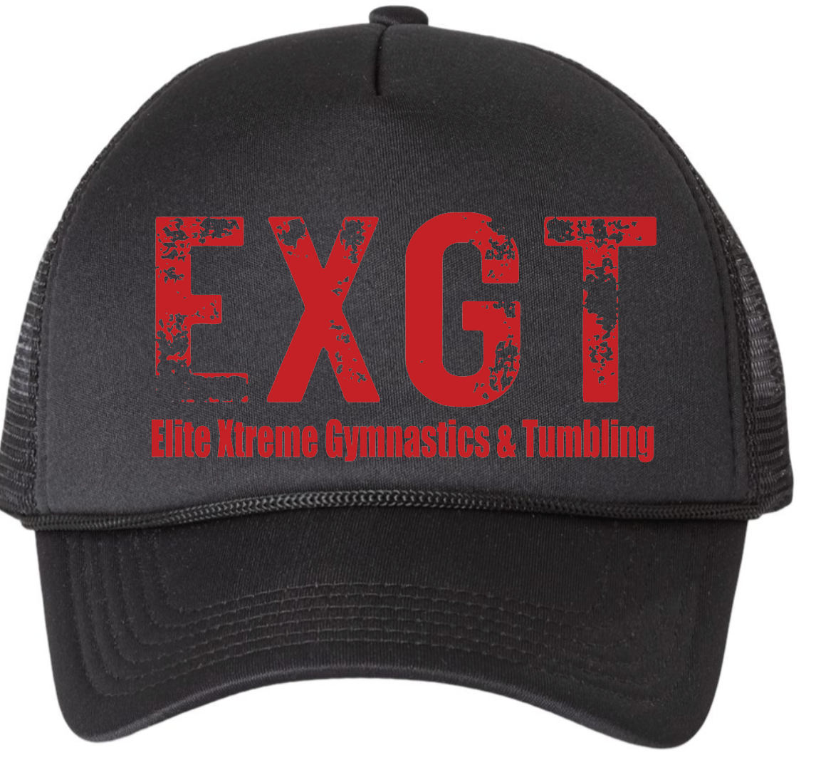 EXGT logo trucker hat