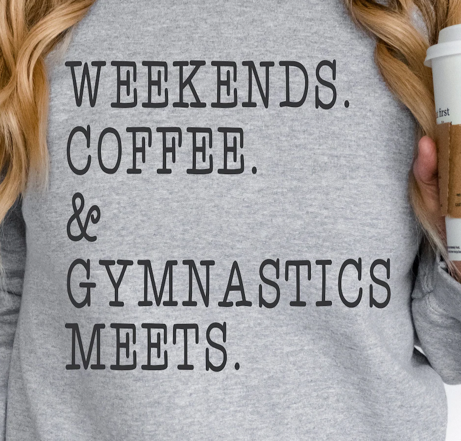 Weekends coffee & gymnastics meets