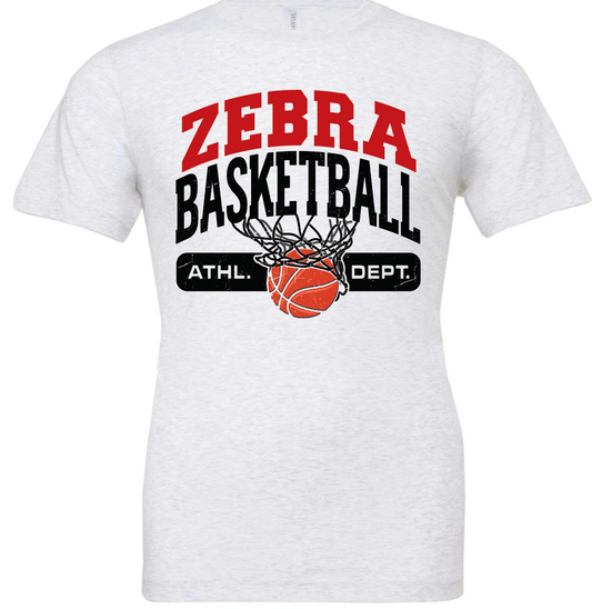 Adult Zebra Basketball athletic dept