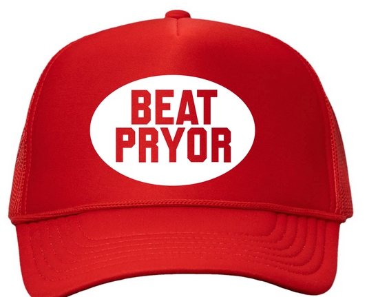 Beat Pryor Trucker hat