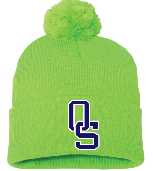 Oklahoma Select embroidered pompom beanie