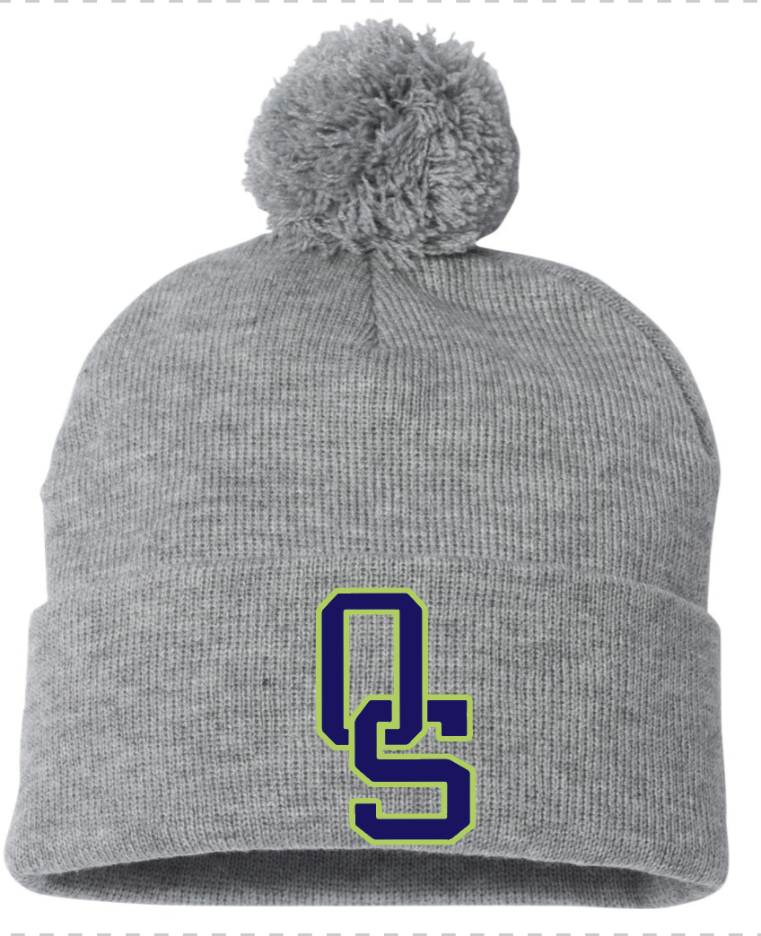 Oklahoma Select embroidered pompom beanie