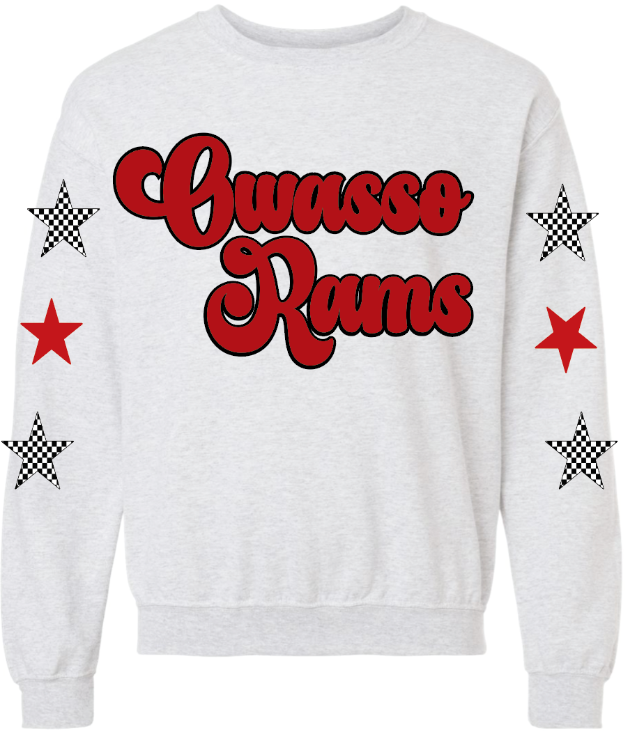 Mascot retro star sweatshirt