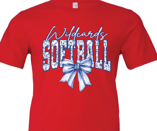 Youth Oklahoma Wildcards softball chinoserie