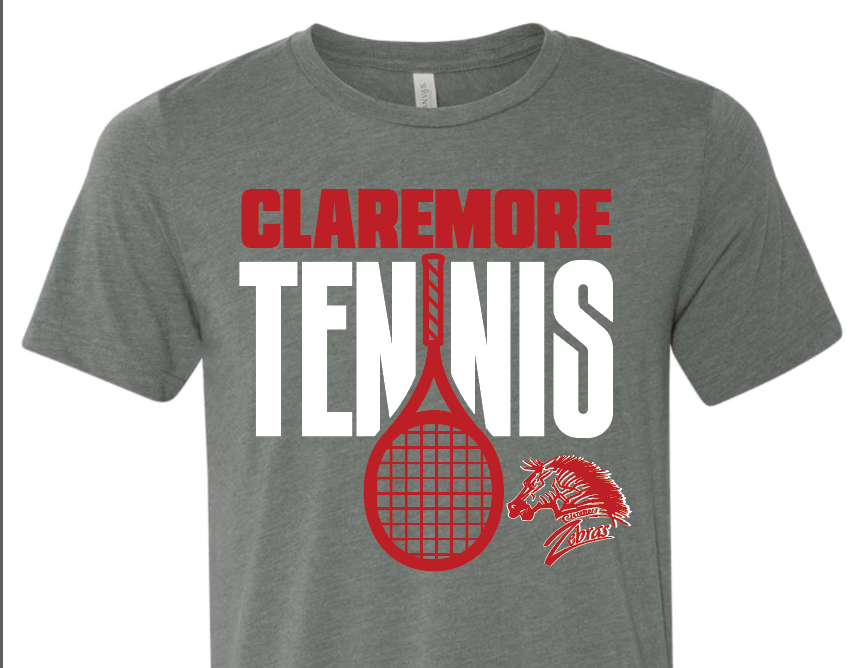 Claremore Tennis w/ racket