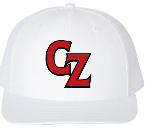 Claremore Zebras CZ embroidered hat - 6th grade football