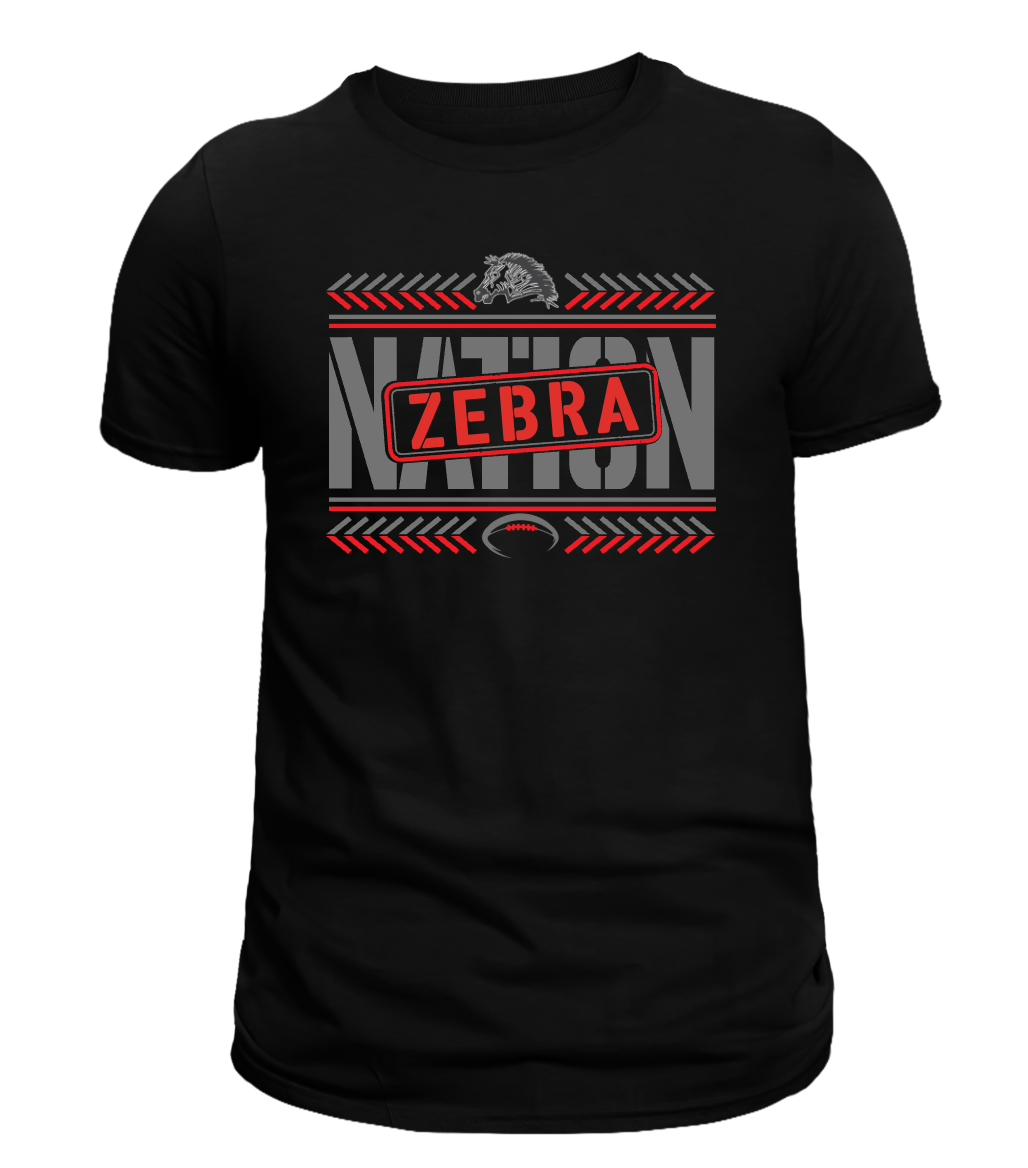 CZ 2nd grade football Zebra Nation