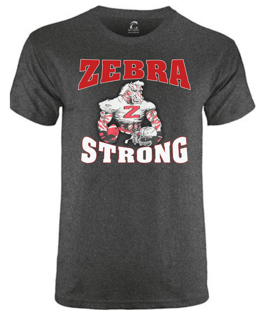 CZ 2nd grade football Zebra strong