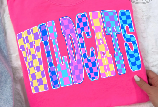 Chouteau Wildcats checkered