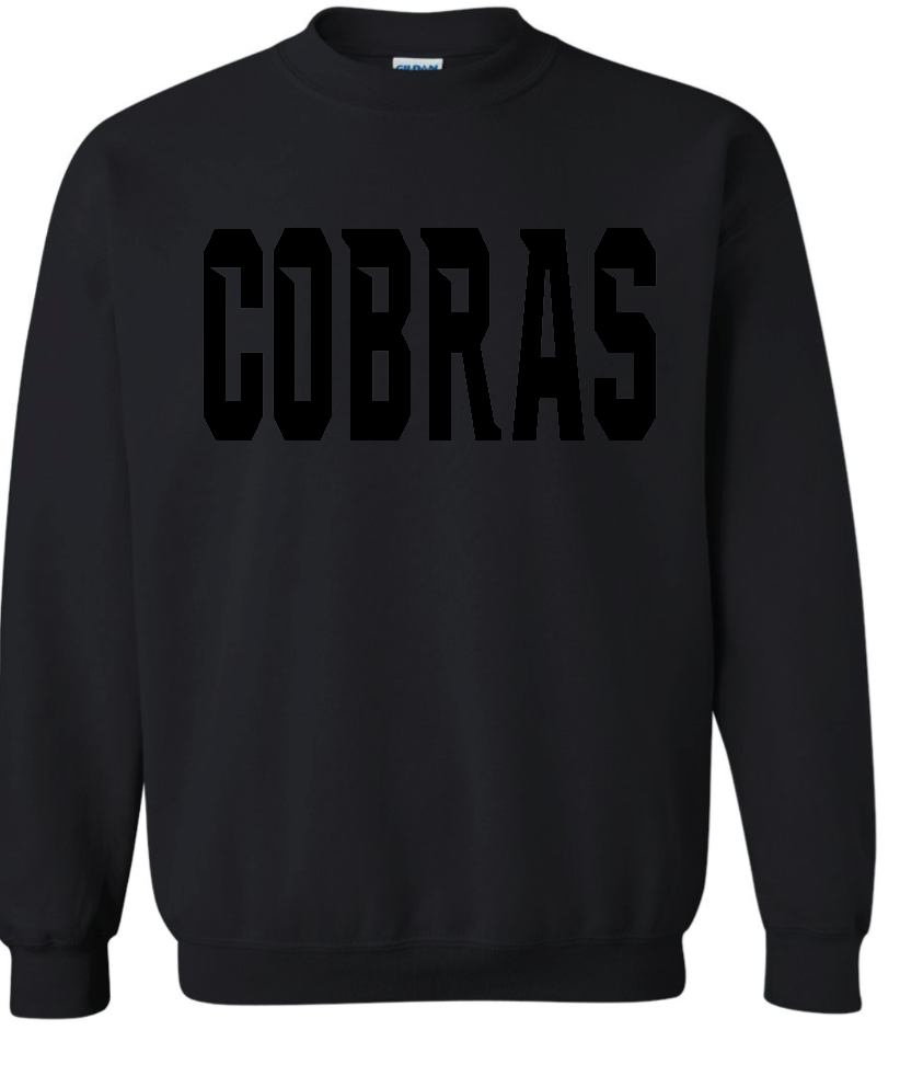Cobras - puff sweatshirt