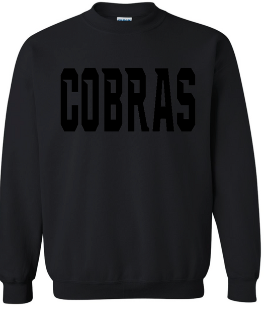 Cobras - puff sweatshirt