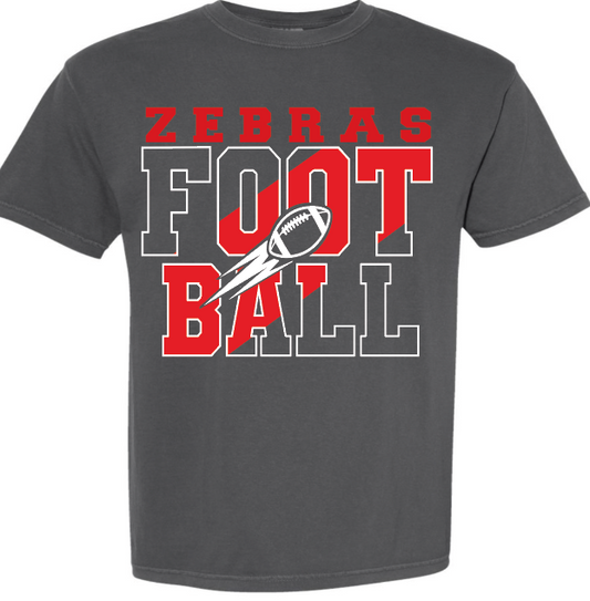 CZ 5th grade - Zebras football cutout