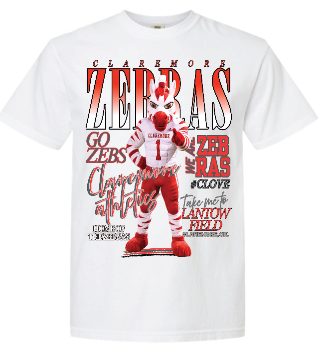 CZ 5th grade - Zebra Mascot center