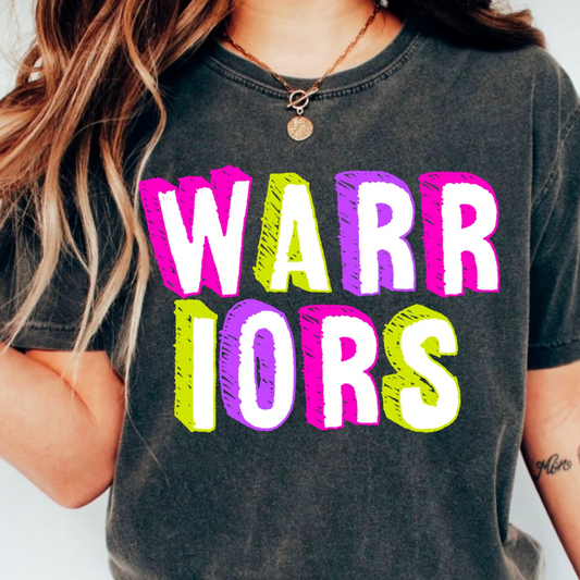 CCA - Warriors neon