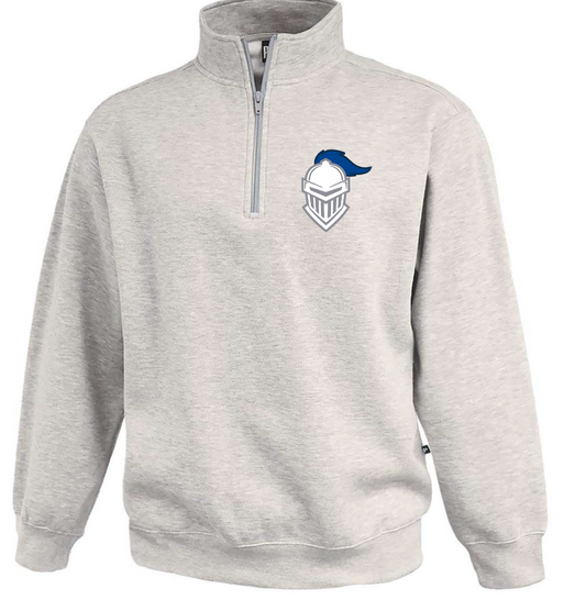 CCA - embroidered  1/4 zip sweatshirt