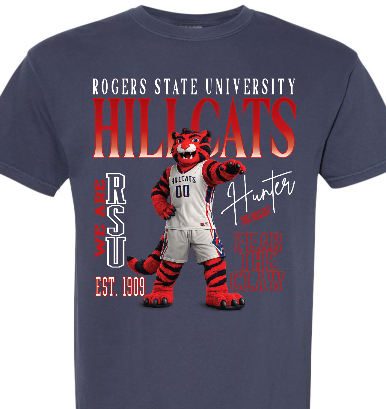 RD - Hillcats big mascot