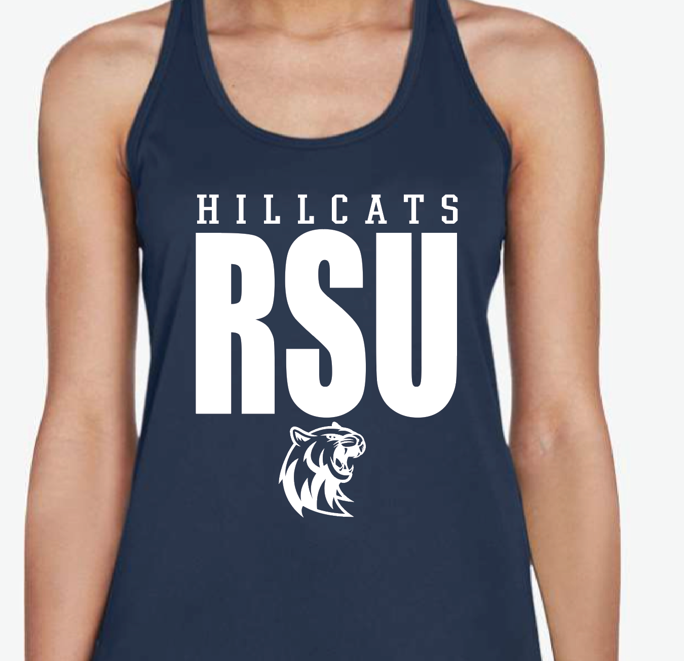 RD - navy Hillcats RSU white