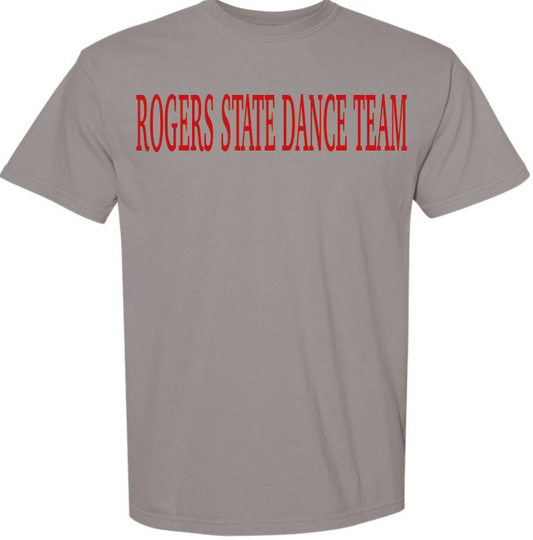 RD - grey Rogers State Dance Team