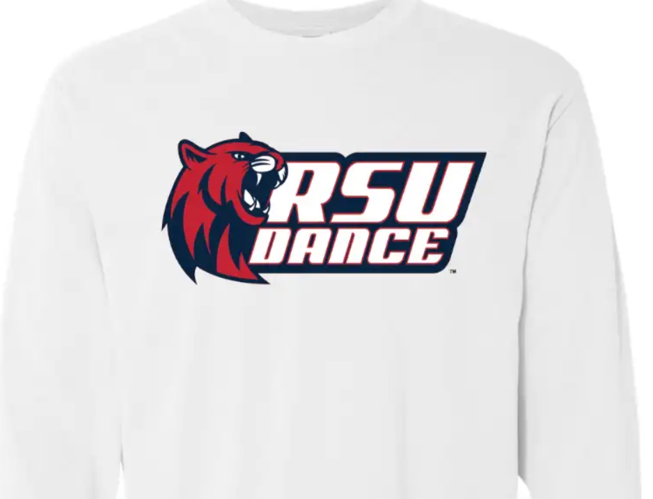 RD - white RSU dance logo