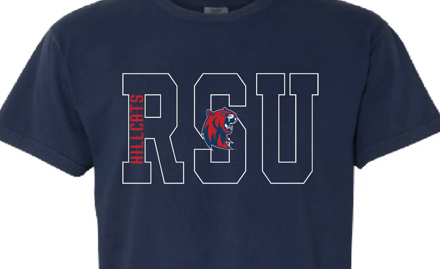 RD - navy RSU outline with hillcat on top