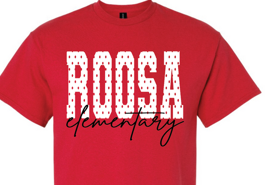 RE - Roosa polka dot