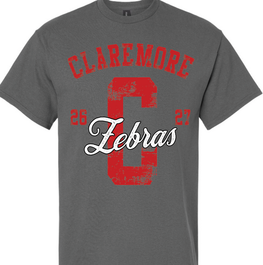 RE - distressed C arched Claremore