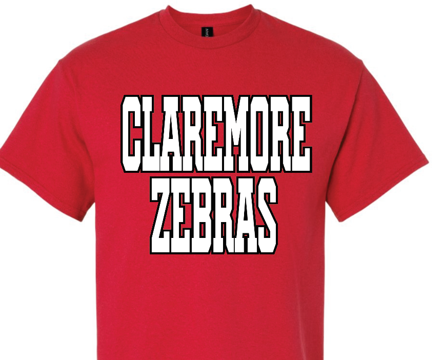 WRJH - red Claremore Zebras