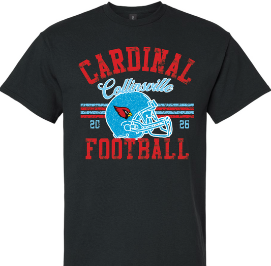 CC6 - black Cardinal Football