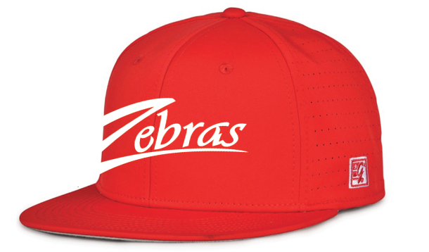 WRJH - red Zebra embroidered The Game hat