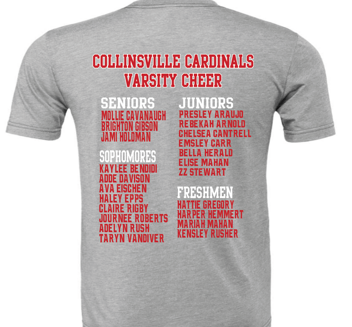 CCC - Bird Gang cheer shirt