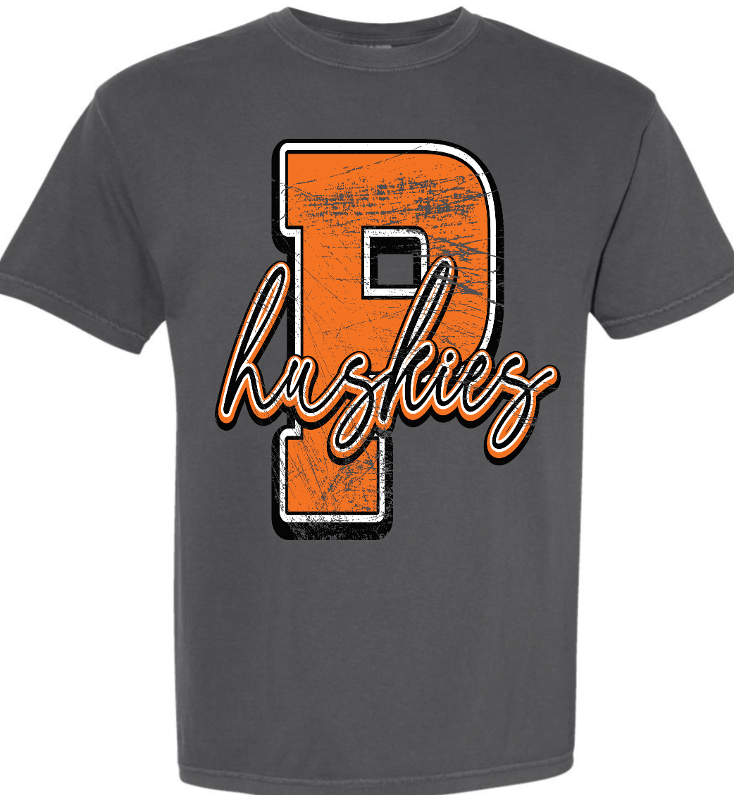 Pawhuska Huskies retro distressed
