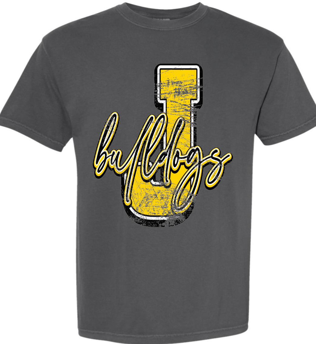 Jay Bulldogs retro distressed