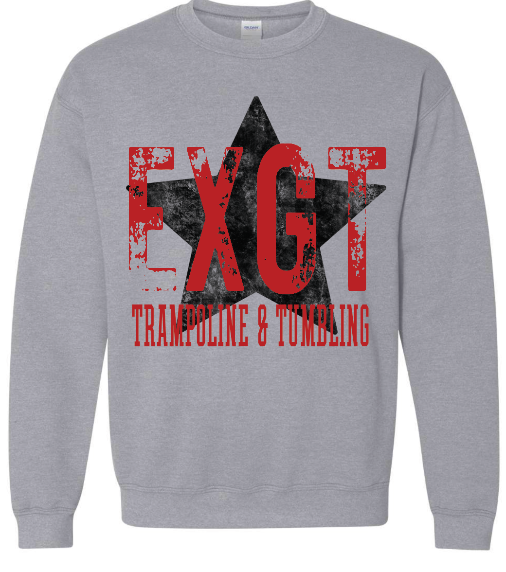 EXGT - distressed star TnT EXGT logo