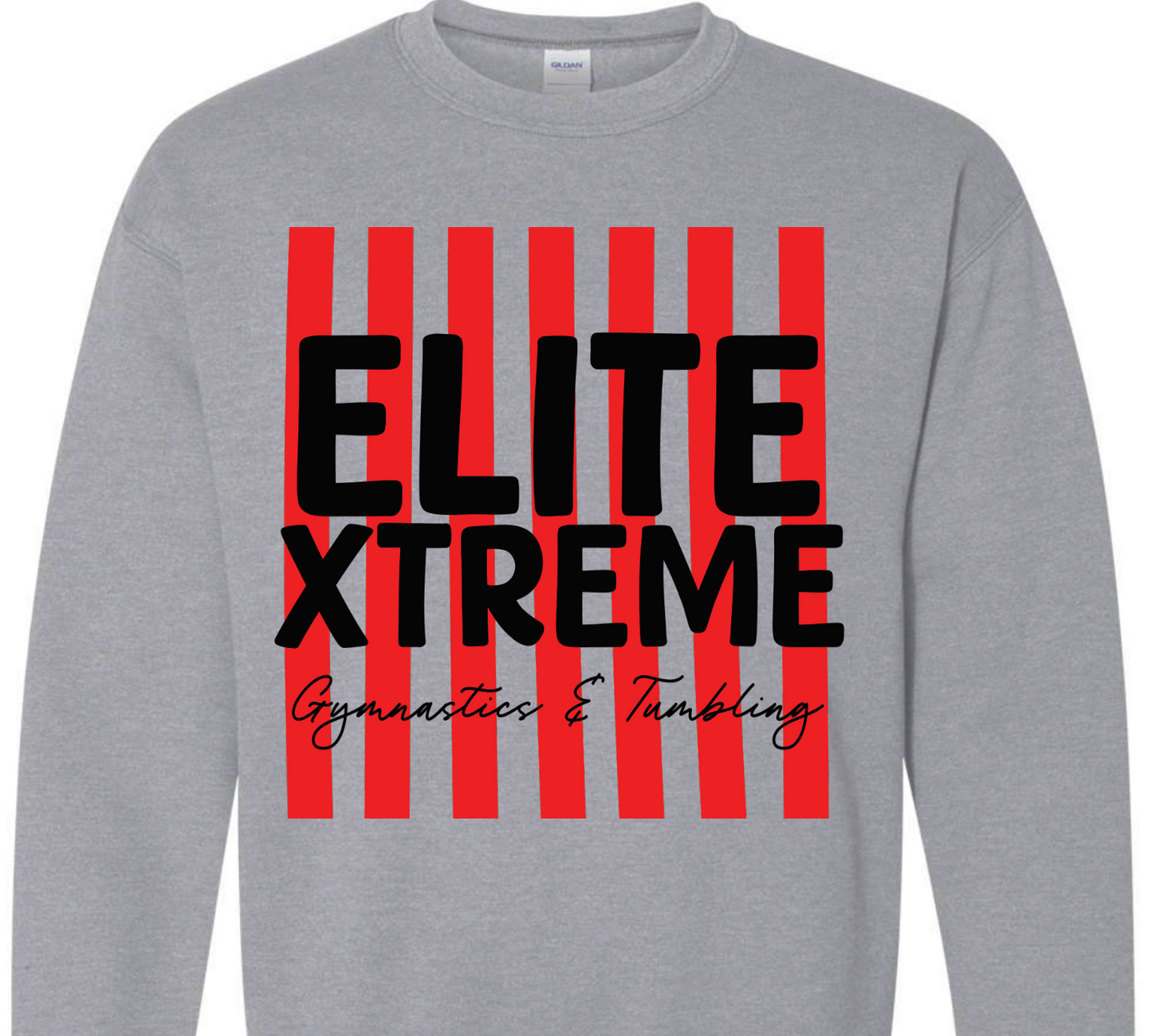 EXGT - red stripes Elite Xtreme gymnastics