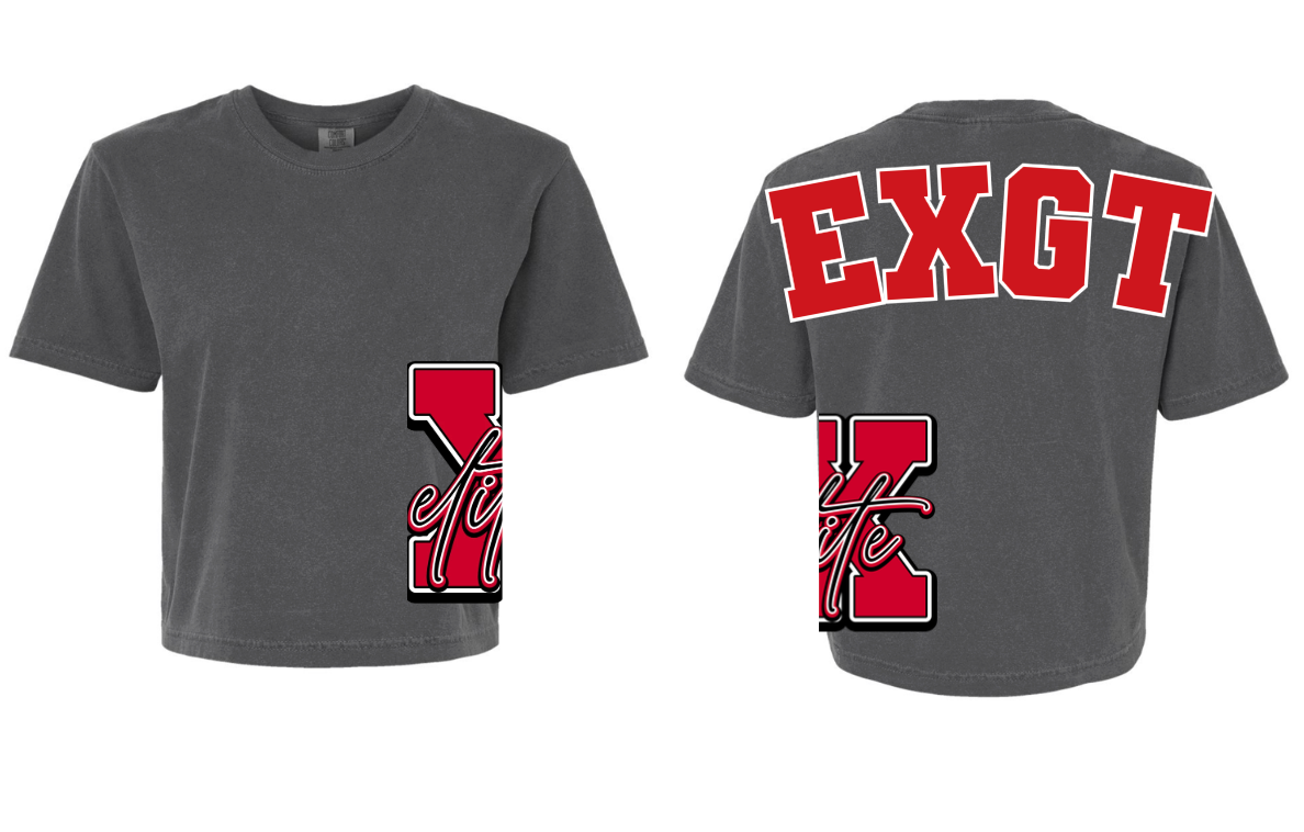 EXGT - Pepper oversized back and side logo
