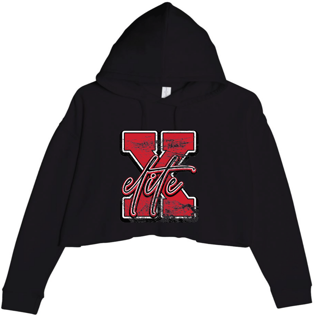 EXGT - X elite cropped hoodie